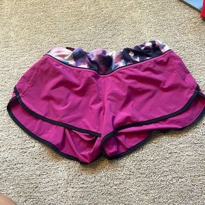 Lululemon speed up shorts 2.5 inches